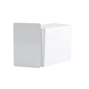 Paquete de 500 tarjetas de PVC UltraCard 30 mil CR80/ Diseñadas para impresión/ Sin Tecnología