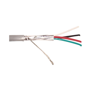 Cable 4 x 16 AWG / Blindado / 305 Metros (1000 Pies) / Riser / UL / Color Gris / Hecho En M?xico
