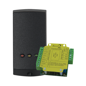 Lector de Solo Tarjetas de Proximidad  (Autónomo) /Controlador Externo para Mayor Seguridad/  Programación en Segundos/ 2 Años Garantía