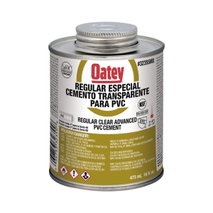 Pegamento / Cemento Claro de 473 ml para Tubo Conduit PVC Pesado.