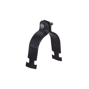 Abrazadera Unicanal con Recubrimiento de PVC de 1 1/2" (38 mm).